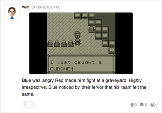 Illustration for article titled Let's play Pokemon Blue, Miiverse style part 6